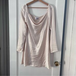 Princess Polly White Silk dress